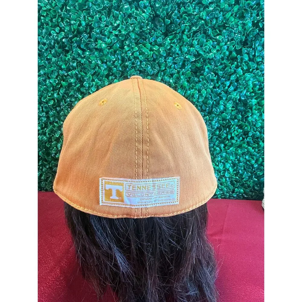 New Era University of Tennessee Volunteers Fitted Hat L/XL Orange Cap